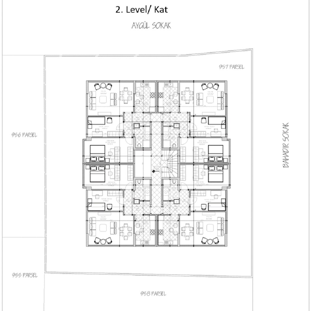 Condo Building With Sea Views Qty 4 Sea View Condos each over 100m2 (3 bedroom 2 bath), Qty 8 Condos 65m2 each (2 bedroom, 1 bath)